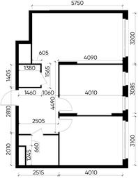 2-BD Apartment Sale, 58.3平方米 at Peredelkino Blizhnee, Korneya Chukovskogo Street, 1, Vnukovskoye Settlement, Moscow, Russia #4