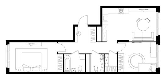 2-BD Apartment Sale, 68 sq. m. at Peredelkino Blizhnee, Korneya Chukovskogo Street, 1, Vnukovskoye Settlement, Moscow, Russia #2 2-BD Apartment Sale, 68 sq. m. at Peredelkino Blizhnee, Korneya Chukovskogo Street, 1, Vnukovskoye Settlement, Moscow, Russia #2