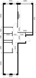 2-BD Apartment Sale, 68.8 sq. m. at Peredelkino Blizhnee, Korneya Chukovskogo Street, 1, Vnukovskoye Settlement, Moscow, Russia #4