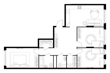 3-BD Apartment Sale, 92 sq. m. at Peredelkino Blizhnee, Korneya Chukovskogo Street, 1, Vnukovskoye Settlement, Moscow, Russia #2 3-BD Apartment Sale, 92 sq. m. at Peredelkino Blizhnee, Korneya Chukovskogo Street, 1, Vnukovskoye Settlement, Moscow, Russia #2