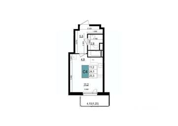 Apartment Sale, 25.3 sq. m. at Mikrorayon 6 6A, 6A mikrorayon, Odintsovo, Moscow Region, Russia #2 Apartment Sale, 25.3 sq. m. at Mikrorayon 6 6A, 6A mikrorayon, Odintsovo, Moscow Region, Russia #2