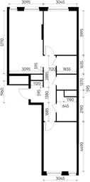 2-BD Apartment Sale, 63.3 sq. m. at Pervyi Moskovskiy, ulitsa Bianki, 1, Moskovskiy, Moscow, Russia #3 2-BD Apartment Sale, 63.3 sq. m. at Pervyi Moskovskiy, ulitsa Bianki, 1, Moskovskiy, Moscow, Russia #3