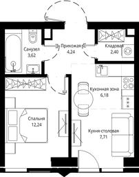 1-BD Apartment Sale, 36.09 sq. m. at Jois, 3rd Silikatny Drive, 10, Moscow, Russia #3 1-BD Apartment Sale, 36.09 sq. m. at Jois, 3rd Silikatny Drive, 10, Moscow, Russia #3