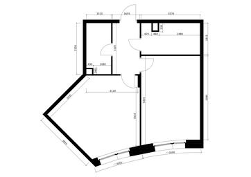 Apartment Sale, 54.6 sq. m. at Rezidentsii Skolkovo, Kashtanovaya ulitsa, 1, rabochiy posyolok Zarechye, Odintsovskiy City District, Moscow Region, Russia #3