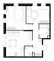 3-BD Apartment Sale, 66.1 sq. m. at Peredelkino Blizhnee, Korneya Chukovskogo Street, 1, Vnukovskoye Settlement, Moscow, Russia #2 3-BD Apartment Sale, 66.1 sq. m. at Peredelkino Blizhnee, Korneya Chukovskogo Street, 1, Vnukovskoye Settlement, Moscow, Russia #2