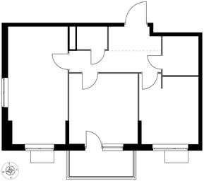 2-BD Apartment Sale, 56.6 sq. m. at 1 Izmajlovskij, Montazhnaya Street, 8с13, Moscow, Russia #4