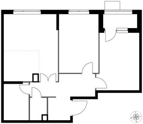 3-BD Apartment Sale, 66.4 sq. m. at 1 Izmajlovskij, Montazhnaya Street, 8с13, Moscow, Russia #4