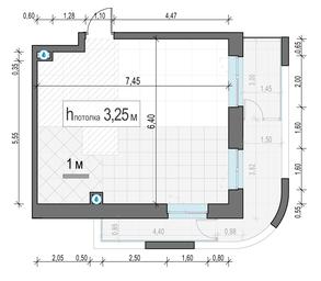 1-BD Apartment Sale, 52.7平方米 at Foriver, Simonovskaya Embankment, 3к1, Moscow, Russia #3 1-BD Apartment Sale, 52.7平方米 at Foriver, Simonovskaya Embankment, 3к1, Moscow, Russia #3