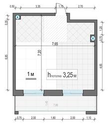 1-BD Apartment Sale, 57.4 sq. m. at Foriver, Simonovskaya Embankment, 3к1, Moscow, Russia #3 1-BD Apartment Sale, 57.4 sq. m. at Foriver, Simonovskaya Embankment, 3к1, Moscow, Russia #3
