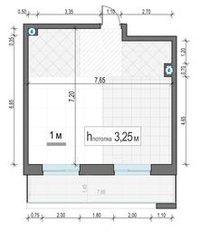 1-BD Apartment Sale, 57.5平方米 at Foriver, Simonovskaya Embankment, 3к1, Moscow, Russia #3 1-BD Apartment Sale, 57.5平方米 at Foriver, Simonovskaya Embankment, 3к1, Moscow, Russia #3