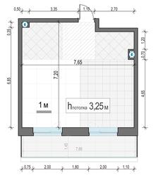 1-BD Apartment Sale, 57.5平方米 at Foriver, Simonovskaya Embankment, 3к1, Moscow, Russia #3 1-BD Apartment Sale, 57.5平方米 at Foriver, Simonovskaya Embankment, 3к1, Moscow, Russia #3