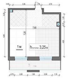 1-BD Apartment Sale, 57.6 sq. m. at Foriver, Simonovskaya Embankment, 3к1, Moscow, Russia #3