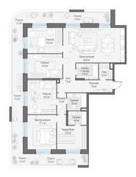 4-BD Apartment Sale, 183.3 sq. m. at Foriver, Simonovskaya Embankment, 3к1, Moscow, Russia #3 4-BD Apartment Sale, 183.3 sq. m. at Foriver, Simonovskaya Embankment, 3к1, Moscow, Russia #3