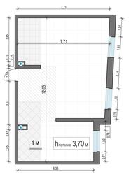 1-BD Apartment Sale, 82.6平方米 at Foriver, Simonovskaya Embankment, 3к1, Moscow, Russia #2 1-BD Apartment Sale, 82.6平方米 at Foriver, Simonovskaya Embankment, 3к1, Moscow, Russia #2