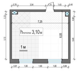 1-BD Apartment Sale, 42 sq. m. at Foriver, Simonovskaya Embankment, 3к1, Moscow, Russia #2 1-BD Apartment Sale, 42 sq. m. at Foriver, Simonovskaya Embankment, 3к1, Moscow, Russia #2