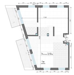 3-BD Apartment Sale, 150.6平方米 at Foriver, Simonovskaya Embankment, 3к1, Moscow, Russia #2 3-BD Apartment Sale, 150.6平方米 at Foriver, Simonovskaya Embankment, 3к1, Moscow, Russia #2