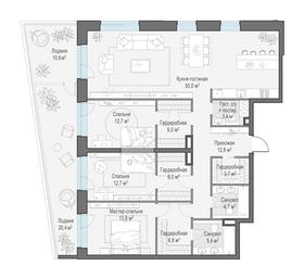 3-BD Apartment Sale, 153.9 sq. m. at Foriver, Simonovskaya Embankment, 3к1, Moscow, Russia #3