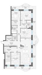 4-BD Apartment Sale, 205.5 sq. m. at Foriver, Simonovskaya Embankment, 3к1, Moscow, Russia #3 4-BD Apartment Sale, 205.5 sq. m. at Foriver, Simonovskaya Embankment, 3к1, Moscow, Russia #3