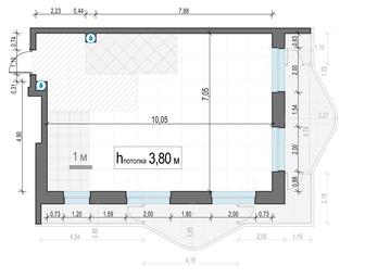 1-BD Apartment Sale, 82.4平方米 at Foriver, Simonovskaya Embankment, 3к1, Moscow, Russia #2
