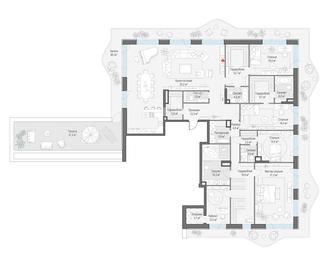 4-BD Apartment Sale, 327.3 sq. m. at Foriver, Simonovskaya Embankment, 3к1, Moscow, Russia #3 4-BD Apartment Sale, 327.3 sq. m. at Foriver, Simonovskaya Embankment, 3к1, Moscow, Russia #3