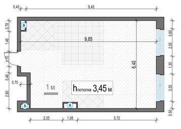 1-BD Apartment Sale, 58.9 sq. m. at Foriver, Simonovskaya Embankment, 3к1, Moscow, Russia #3 1-BD Apartment Sale, 58.9 sq. m. at Foriver, Simonovskaya Embankment, 3к1, Moscow, Russia #3