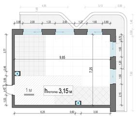 1-BD Apartment Sale, 77.5平方米 at Foriver, Simonovskaya Embankment, 3к1, Moscow, Russia #2