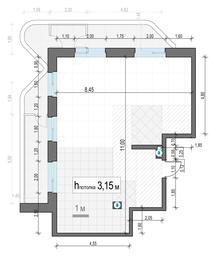 2-BD Apartment Sale, 86.6平方米 at Foriver, Simonovskaya Embankment, 3к1, Moscow, Russia #2 2-BD Apartment Sale, 86.6平方米 at Foriver, Simonovskaya Embankment, 3к1, Moscow, Russia #2