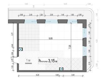1-BD Apartment Sale, 79.1平方米 at Foriver, Simonovskaya Embankment, 3к1, Moscow, Russia #2
