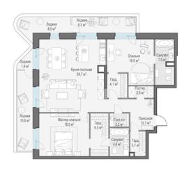 2-BD Apartment Sale, 127平方米 at Foriver, Simonovskaya Embankment, 3к1, Moscow, Russia #3 2-BD Apartment Sale, 127平方米 at Foriver, Simonovskaya Embankment, 3к1, Moscow, Russia #3