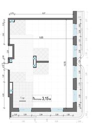 3-BD Apartment Sale, 136.1 sq. m. at Foriver, Simonovskaya Embankment, 3к1, Moscow, Russia #3 3-BD Apartment Sale, 136.1 sq. m. at Foriver, Simonovskaya Embankment, 3к1, Moscow, Russia #3