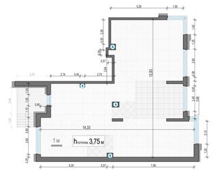 2-BD Apartment Sale, 127.8平方米 at Foriver, Simonovskaya Embankment, 3к1, Moscow, Russia #4