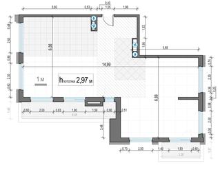 2-BD Apartment Sale, 114.4 sq. m. at Foriver, Simonovskaya Embankment, 3к1, Moscow, Russia #2 2-BD Apartment Sale, 114.4 sq. m. at Foriver, Simonovskaya Embankment, 3к1, Moscow, Russia #2