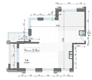 2-BD Apartment Sale, 108 sq. m. at Foriver, Simonovskaya Embankment, 3к1, Moscow, Russia #2 2-BD Apartment Sale, 108 sq. m. at Foriver, Simonovskaya Embankment, 3к1, Moscow, Russia #2