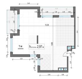 2-BD Apartment Sale, 101.4平方米 at Foriver, Simonovskaya Embankment, 3к1, Moscow, Russia #2 2-BD Apartment Sale, 101.4平方米 at Foriver, Simonovskaya Embankment, 3к1, Moscow, Russia #2