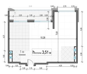 2-BD Apartment Sale, 70.6 sq. m. at Foriver, Simonovskaya Embankment, 3к1, Moscow, Russia #2 2-BD Apartment Sale, 70.6 sq. m. at Foriver, Simonovskaya Embankment, 3к1, Moscow, Russia #2