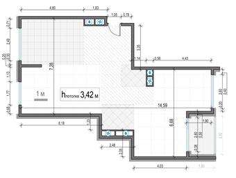 2-BD Apartment Sale, 99.3 sq. m. at Foriver, Simonovskaya Embankment, 3к1, Moscow, Russia #2 2-BD Apartment Sale, 99.3 sq. m. at Foriver, Simonovskaya Embankment, 3к1, Moscow, Russia #2