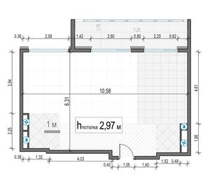 2-BD Apartment Sale, 72平方米 at Foriver, Simonovskaya Embankment, 3к1, Moscow, Russia #3 2-BD Apartment Sale, 72平方米 at Foriver, Simonovskaya Embankment, 3к1, Moscow, Russia #3
