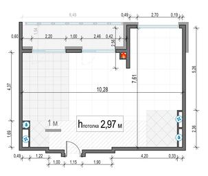 2-BD Apartment Sale, 72 sq. m. at Foriver, Simonovskaya Embankment, 3к1, Moscow, Russia #3 2-BD Apartment Sale, 72 sq. m. at Foriver, Simonovskaya Embankment, 3к1, Moscow, Russia #3