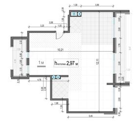 2-BD Apartment Sale, 101.4 sq. m. at Foriver, Simonovskaya Embankment, 3к1, Moscow, Russia #2 2-BD Apartment Sale, 101.4 sq. m. at Foriver, Simonovskaya Embankment, 3к1, Moscow, Russia #2