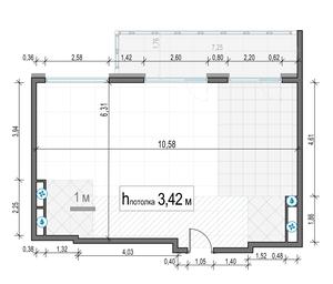 2-BD Apartment Sale, 72.1 sq. m. at Foriver, Simonovskaya Embankment, 3к1, Moscow, Russia #3 2-BD Apartment Sale, 72.1 sq. m. at Foriver, Simonovskaya Embankment, 3к1, Moscow, Russia #3