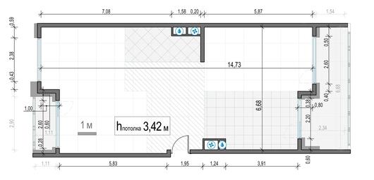 3-BD Apartment Sale, 99.9平方米 at Foriver, Simonovskaya Embankment, 3к1, Moscow, Russia #3 3-BD Apartment Sale, 99.9平方米 at Foriver, Simonovskaya Embankment, 3к1, Moscow, Russia #3