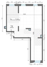 2-BD Apartment Sale, 113.2 sq. m. at Foriver, Simonovskaya Embankment, 3к1, Moscow, Russia #3 2-BD Apartment Sale, 113.2 sq. m. at Foriver, Simonovskaya Embankment, 3к1, Moscow, Russia #3