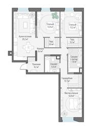 2-BD Apartment Sale, 112.9 sq. m. at Foriver, Simonovskaya Embankment, 3к1, Moscow, Russia #2 2-BD Apartment Sale, 112.9 sq. m. at Foriver, Simonovskaya Embankment, 3к1, Moscow, Russia #2