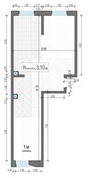 1-BD Apartment Sale, 77.5 sq. m. at Foriver, Simonovskaya Embankment, 3к1, Moscow, Russia #2