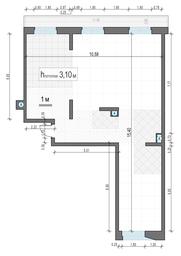 2-BD Apartment Sale, 107 sq. m. at Foriver, Simonovskaya Embankment, 3к1, Moscow, Russia #3 2-BD Apartment Sale, 107 sq. m. at Foriver, Simonovskaya Embankment, 3к1, Moscow, Russia #3