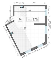 1-BD Apartment Sale, 78.6平方米 at Foriver, Simonovskaya Embankment, 3к1, Moscow, Russia #3 1-BD Apartment Sale, 78.6平方米 at Foriver, Simonovskaya Embankment, 3к1, Moscow, Russia #3