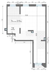 2-BD Apartment Sale, 112.4 sq. m. at Foriver, Simonovskaya Embankment, 3к1, Moscow, Russia #3 2-BD Apartment Sale, 112.4 sq. m. at Foriver, Simonovskaya Embankment, 3к1, Moscow, Russia #3