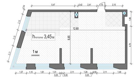 2-BD Apartment Sale, 81.4 sq. m. at Foriver, Simonovskaya Embankment, 3к1, Moscow, Russia #3 2-BD Apartment Sale, 81.4 sq. m. at Foriver, Simonovskaya Embankment, 3к1, Moscow, Russia #3