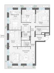 3-BD Apartment Sale, 140.7平方米 at Foriver, Simonovskaya Embankment, 3к1, Moscow, Russia #2 3-BD Apartment Sale, 140.7平方米 at Foriver, Simonovskaya Embankment, 3к1, Moscow, Russia #2