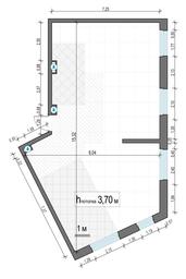 2-BD Apartment Sale, 102.3平方米 at Foriver, Simonovskaya Embankment, 3к1, Moscow, Russia #2 2-BD Apartment Sale, 102.3平方米 at Foriver, Simonovskaya Embankment, 3к1, Moscow, Russia #2